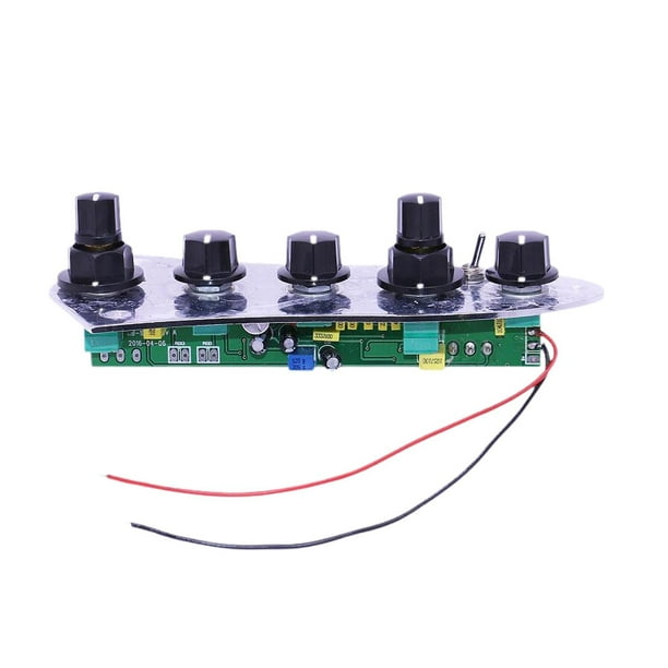 Conjunto de circuito de Control de placa de Control cargada de guitarra eléctrica, pieza de repuesto, 5 vías, tablero de Control cableado con arnés de