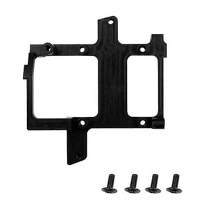 Genérico - Metal Rc Car Gearbox Servo Bracket Upgrade Parts Para Ld-P06 1/12 Hobby Car Black