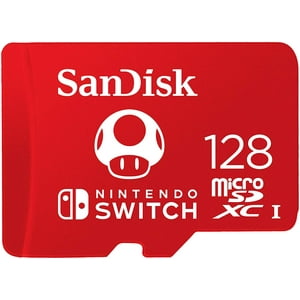 Sandisk Microsd Nintendo Switch Sdxc 128Gb Mario