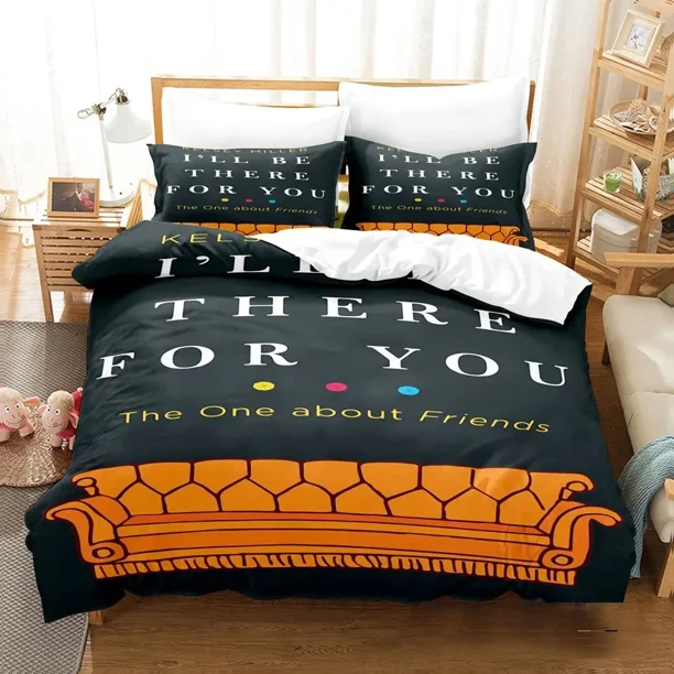 Friends Tv Show Comedy Style Bedding Set Boys Girls Duvet Cover Pillowcase Bed Kids Adult Home Textileextile Bed Sheets