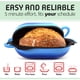 thumbnail image 2 of Kit de pan artesanal LoafNest con horno holandés de hierro fundido de 2 litros, 2 of 9