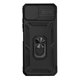 thumbnail image 3 of Funda Resistente Anillo Soporte Samsung Galaxy A22 5G Privacidad Cámara Montaje Magnético Negro, 3 of 5