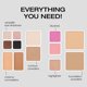 thumbnail image 3 of Paleta de maquillaje Woosh Beauty Pold Out Face Travel con espejo, 3 of 9