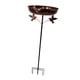 thumbnail image 3 of Comedero Para Pájaros De Metal Multiusos Para Jardín Patio Y Césped, 3 of 5