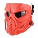 thumbnail image 3 of Máscara Táctica Guardia Casco Protección Ocular De Cara Completa Para Caza Rojo Gris, 3 of 5