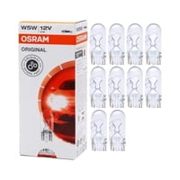 Kit Ampolleta Osram W5W T10 Cola De Pez Para Patente