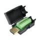 thumbnail image 3 of Adaptador HDMI Macho De 19 Pines Enchufe De TV Para Tarjeta Gráfica De PC Accesorio Extensor HDMI B, 3 of 3