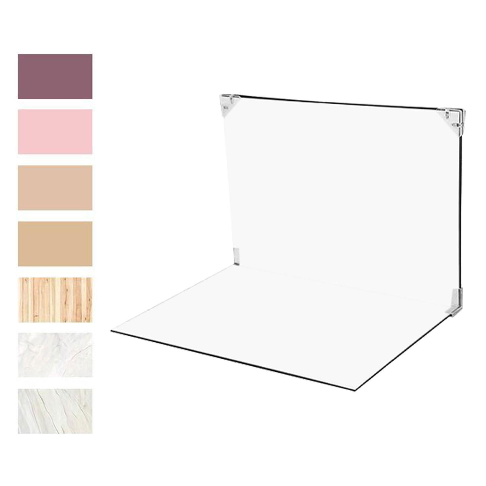 Bothyi - Kit De Fondo Para Fotografía, Accesorios Fotográficos Para Alimentos, Productos Pequeños, Productos De Maquillaje, Estilo D