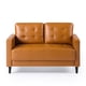 thumbnail image 1 of Sofá Zinus Benton 2 cuerpos Cognac, 1 of 4