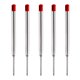 thumbnail image 1 of Recargas de bolígrafo DUNBONG 5 unidades 1,0 mm rojo, 1 of 5