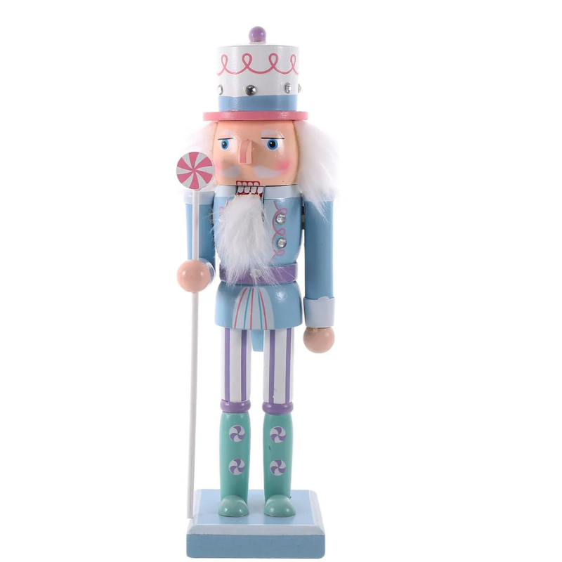 Genérico - Cascanueces Soldado Clásico 25 Cm - Decoración Navideña De Lujo