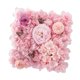 thumbnail image 1 of Panel Floral De Seda DIY Telón De Fondo De Flores Rosas Para Ceremonia Vacaciones Al Aire Libre Rosa, 1 of 3