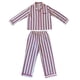 thumbnail image 1 of Pijama Mujer Largo Satin Beige y Rosado Talla M, 1 of 3