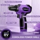 thumbnail image 4 of Juego de taladro inalámbrico POWKITS 8V recargable con LED, 4 of 7