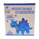 thumbnail image 1 of Bloques De Construcción De Eva 3d Stegosaurus (48pcs), 1 of 3
