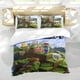 thumbnail image 5 of Minecraft Conjunto de sábanas temático, trío de piezas, cómodo y amigable con la piel, diseño único, regalo de decoración para el hogar para familiares, amigos y fans,135X200cm, 5 of 6