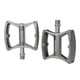 thumbnail image 3 of Pedales de plataforma de bicicleta CNC de aluminio Pedales de bicicleta de ciclismo de carretera para MTB BMX Gris, 3 of 5