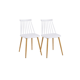 thumbnail image 1 of Pack 2 Sillas de Comedor Resistentes Royal - Blanco, 1 of 3