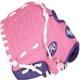thumbnail image 2 of Guante de béisbol Rawlings PLAYERS Series T-Ball Youth 9 Rosa, 2 of 6