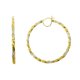 thumbnail image 3 of Aros Argolla Brilliance Plata 925 Oro 14K Torzados, 3 of 3