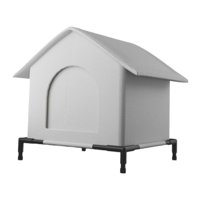 Ioensy - Casa Para Gatos Al Aire Libre, Suministros Para Mascotas, Cama Para Perros, Patas Elevadas Para Granero, Garaje, Exterior S