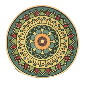 Oem - Set 4 Individuales Mesa Pack 4 Individuales Colorido Mandala