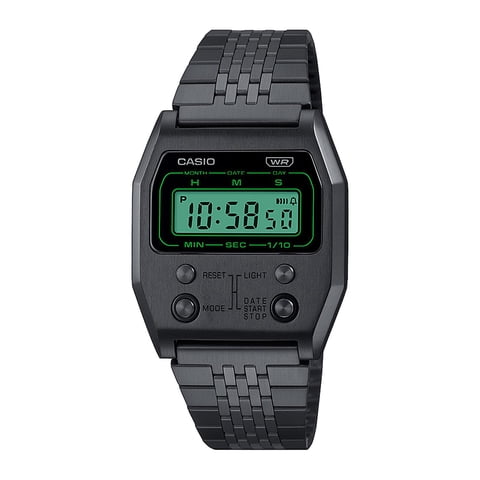 Reloj Casio A1100B-1Df Acero Unisex Negro Negro