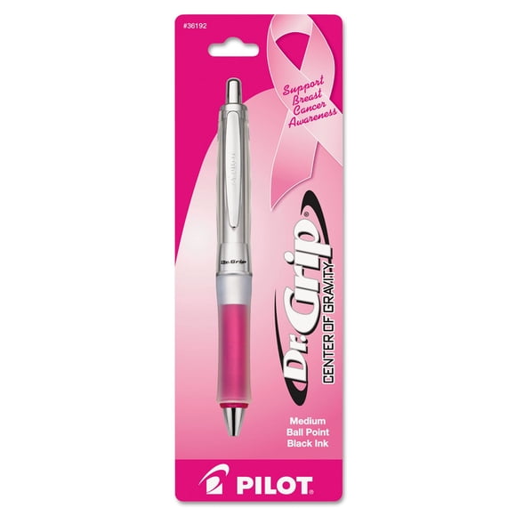 Bolígrafo PILOT Dr. Grip Center of Gravity Cáncer de mama