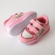 thumbnail image 4 of Zapatilla Luces Niña Velcro Brillos Rosado Barbie, 4 of 5