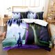 thumbnail image 1 of Mia and Me Bedding Set Single Twin Full Queen King Size Bed Set Aldult Kid Bedroom Duvetcover Sets 3D Print Anime Bed Sheets, 1 of 5