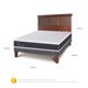 thumbnail image 3 of Cama Europea Europea New Ortopedic 2P Bn Respaldo New 2 Plaza Base Normal, 3 of 9
