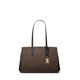 thumbnail image 1 of Bolso Tote Michael Kors Laila Mediano Marrón/Negro, 1 of 3