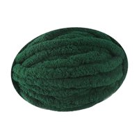 Magideal - Hilo Grueso Y Grueso, Hilo De Lana Grueso, Hilo De Poliéster Suave, Hilo Para Tejer Brazos, Hilo De Peso, Hilo De Punto Para Manta/Suéter/Tejido De , Verde Oscuro