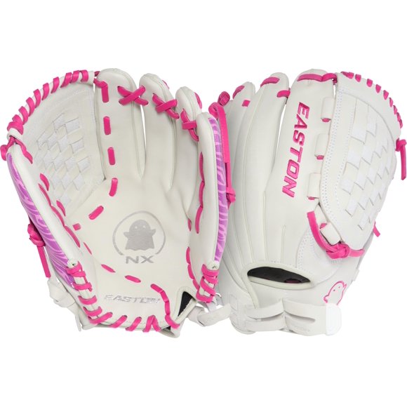 Guante Easton Ghost NX 32 cm RHT Blanco/Frambuesa