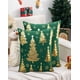 thumbnail image 3 of Pack 4 Funda Cojín 45x45cm navidad detalles dorado 15nc4, 3 of 3