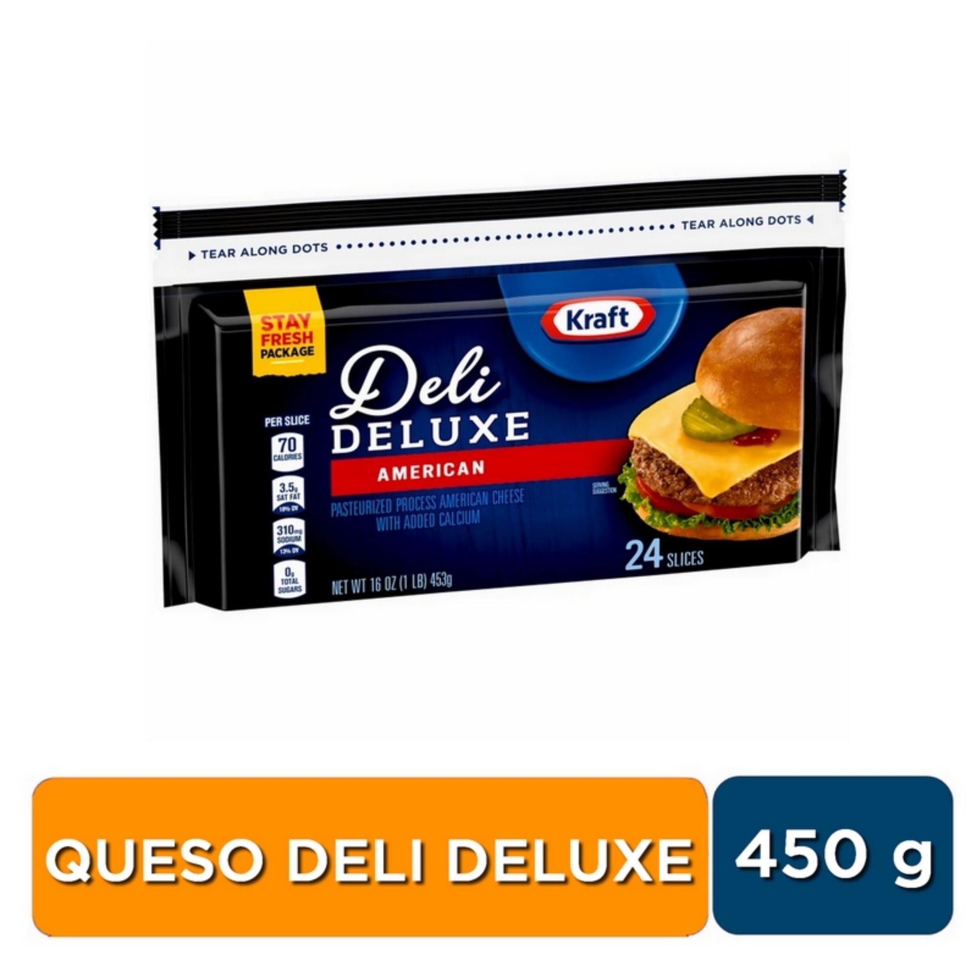 Queso Fundido Americano Deli Deluxe Kraft Laminado