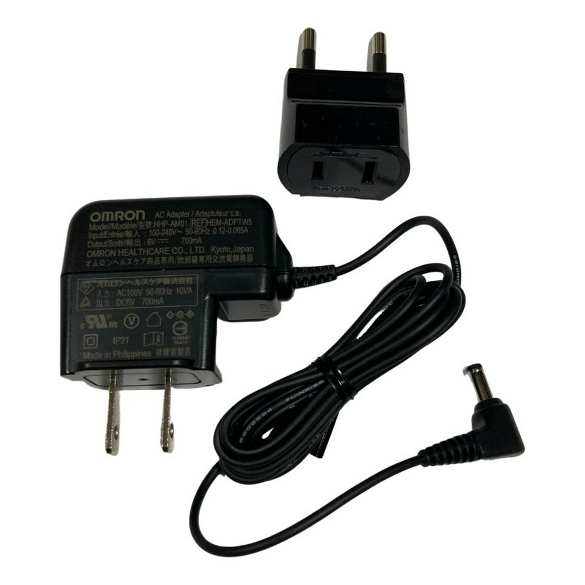 Adaptador De Corriente Para Monitor De Brazo Omron Hpam01