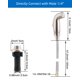 thumbnail image 3 of Pulverizador lateral para fregadero de cocina Blissvent compatible con Moen, 3 of 7
