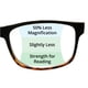 thumbnail image 2 of Lentes de Lectura Select-A-Vision Tri-Foco con Filtro de Luz Azul 1.00, 2 of 2