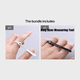 thumbnail image 1 of Accurately Measure Your Rings with this Reusable Finger Size Gauge Ring Measuring Tool!, 1 of 5