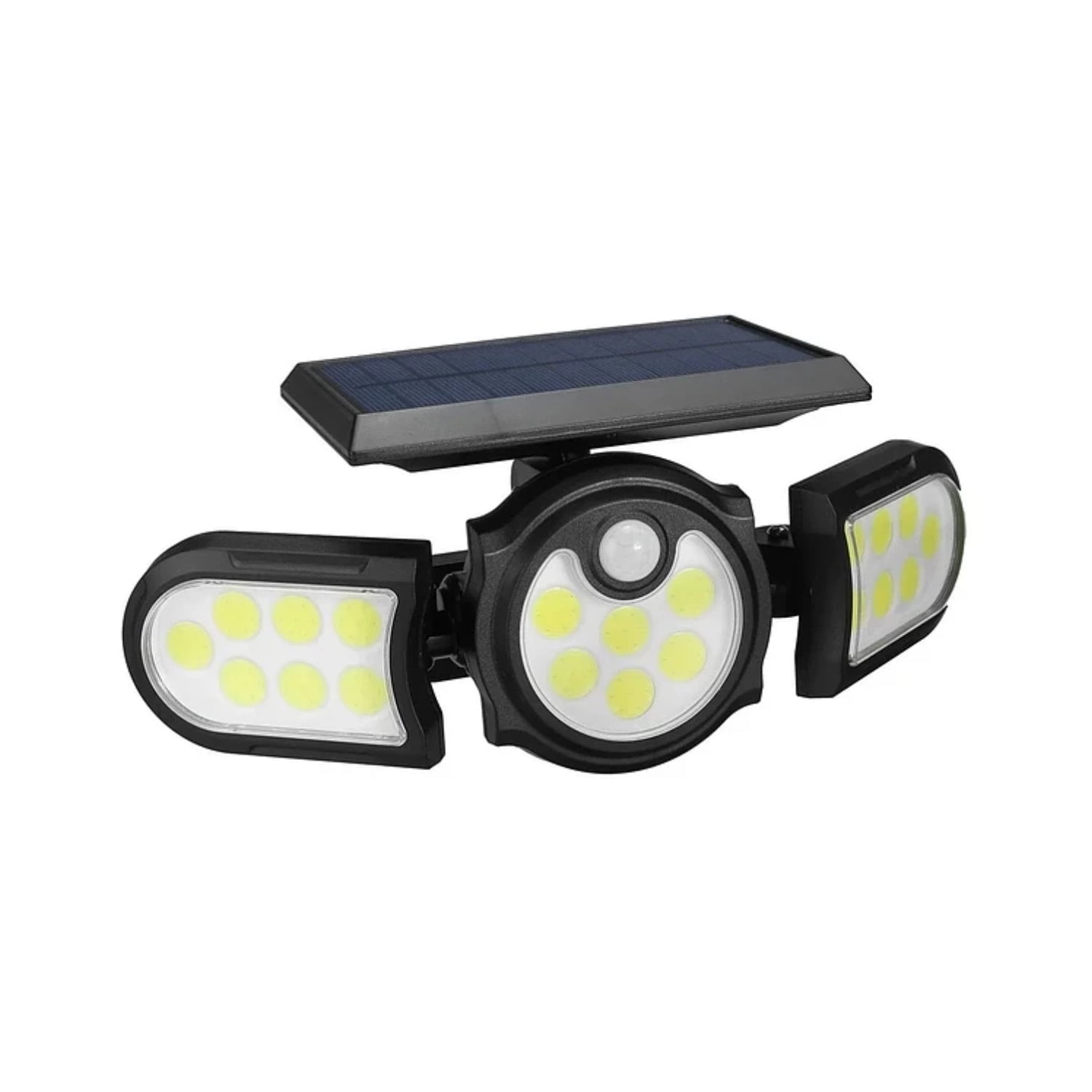 Importclick - Foco Lámpara Solar Panel 140 Cob Sensor Movimiento 120°