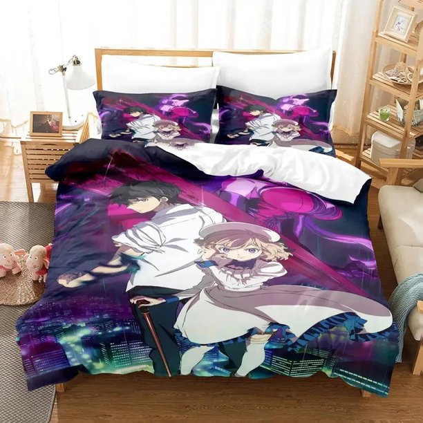 Anime Kotoko Iwanaga Kyokou Suiri Bedding Set Duvet Cover Bed Set Quilt Cover Pillowcase Comforter Boys Adult