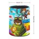 thumbnail image 2 of Bloons TD Defensa de Torres-theme Cylinder Pen Holder Pencil Organizer with Flannel Lining PVC Leather Material Cardboard Base for study work 10*8CM, 2 of 6