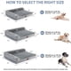 thumbnail image 4 of Cama para perros BFPETHOME Sofá ortopédico impermeable XXL para 45 kg, 4 of 6