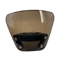 Magideal - Motor De Motocicletas Parabrisas Eléctricas De Bicicleta Eléctrica Scooter De La Pantalla Del Deflector Del Viento Del Viento Para Accesorios Para Sco Marrón