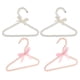 thumbnail image 1 of Percha De Ropa Para Ni?os Y Bebés De 4 Uds. Con Cuentas De Perlas De Plástico Con Lazo, 1 of 5