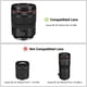 thumbnail image 2 of Parasol JJC EW-83N para Canon RF 24-105mm F4L, 2 of 7