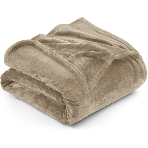 Cama polar Blanket Utopia, tamaño king, camel, 300 g/m²