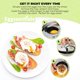 thumbnail image 4 of Sartén para escalfar huevos Eggssentials, antiadherente, acero inoxidable, 75 ml, 4 of 7