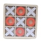 thumbnail image 2 of Juego De Mesa De Madera Tic TAC Toe, Juego De Mesa De Ajedrez Xoxo Hecho A Mano Para Viajes, Color Naranja Y Blanco, 2 of 5